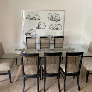 Comedor Báltico de vidrio